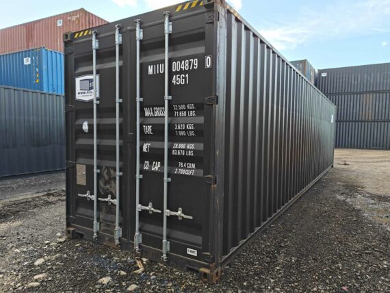 Contenedor marítimo usado 40 HC MIIU0048790 gris - immagine 5