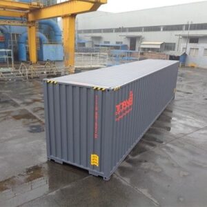 Contenedor marítimo HC nuevo de 40 pies en color gris