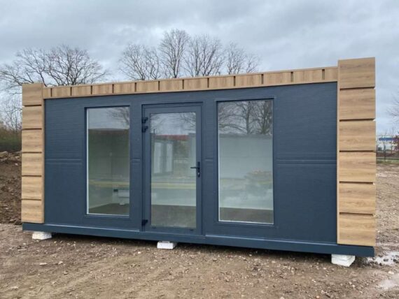 Contenedor de oficina, contenedor residencial, cobertizo de jardín, barril de jardín de oficina - immagine 4