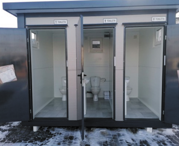 Aseos, duchas, sanitarios, pabellón sanitario - immagine 4