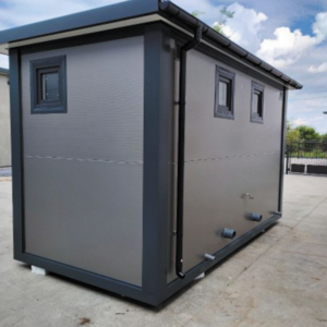 Aseos, duchas, sanitarios, pabellón sanitario