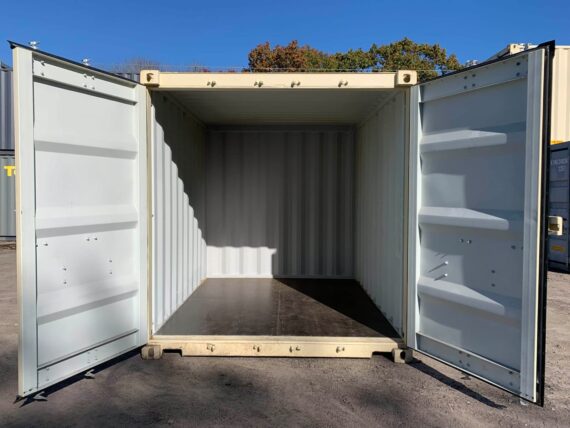 Contenedor de envío beige de 10 pies usado - immagine 2