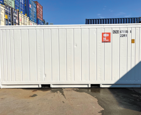 Contenedor refrigerado CW de 20 pies con agregado de transporte usado - immagine 2