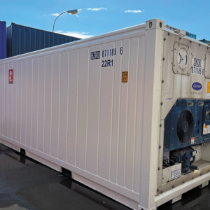 Contenedor refrigerado CW de 20 pies con agregado de transporte usado