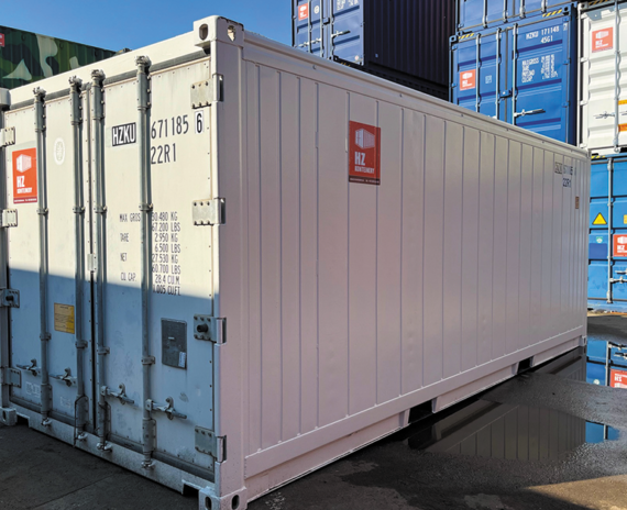 Contenedor refrigerado CW de 20 pies con agregado de transporte usado - immagine 3